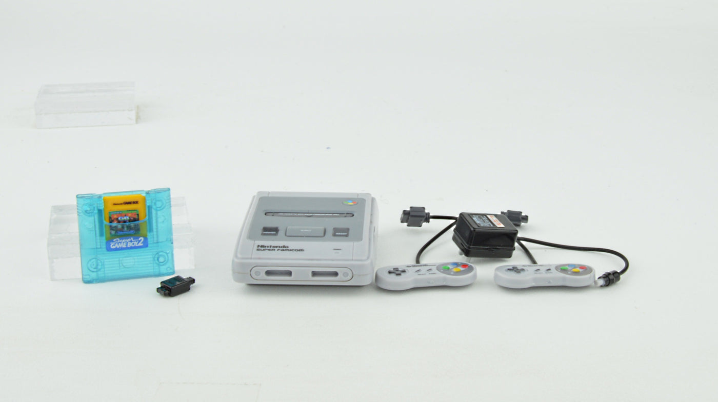 Nintendo History Collection Super Famicom Takara Tomy Mini Toy Set