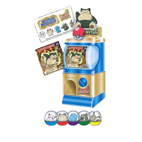 Pokemon Gacha Vending Machine 3-Inch Takara Tomy Collectible Toy
