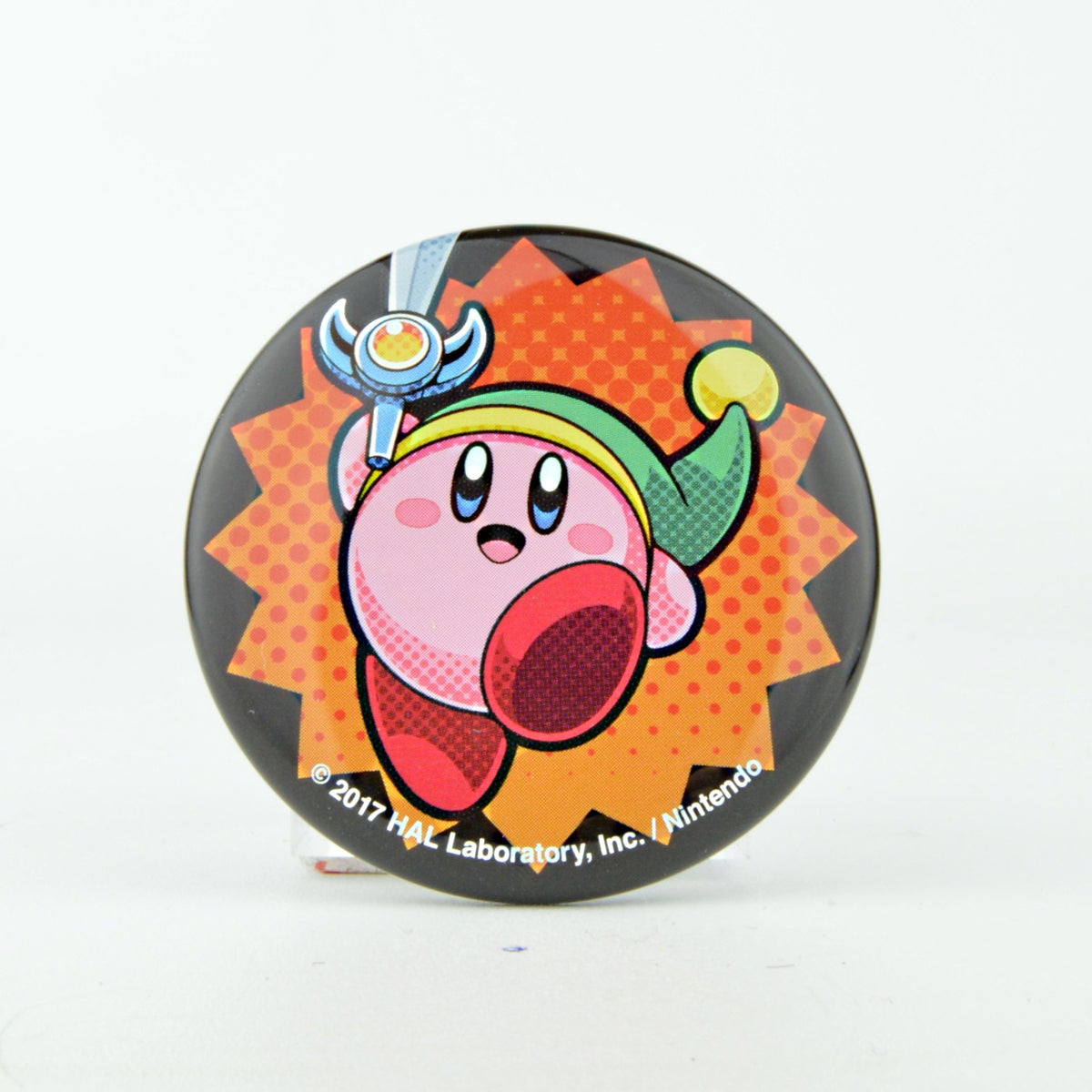 Nintendo Kirby Battle DX Takara Tomy Round Can Badge Pin