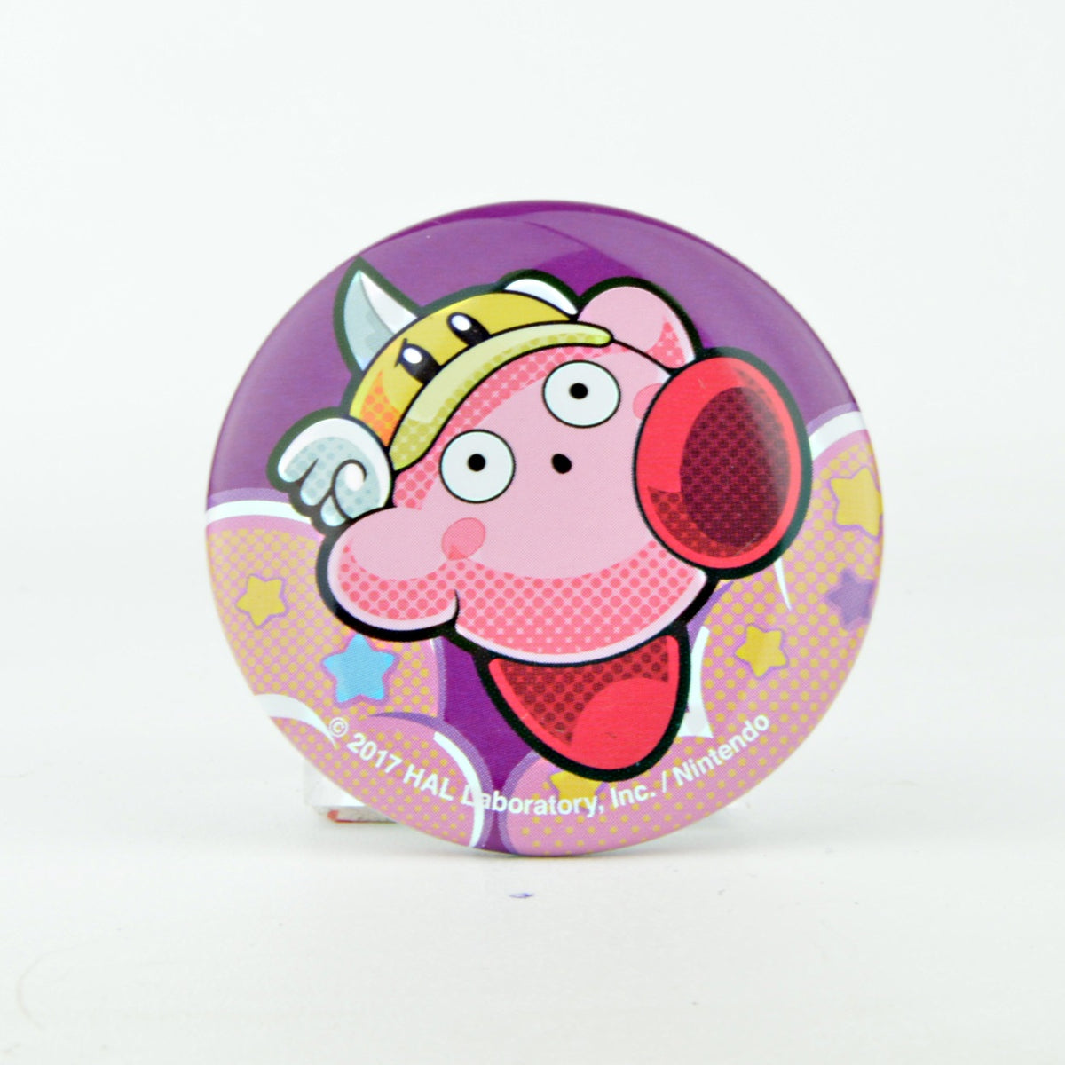 Nintendo Kirby Battle DX Takara Tomy Round Can Badge Pin