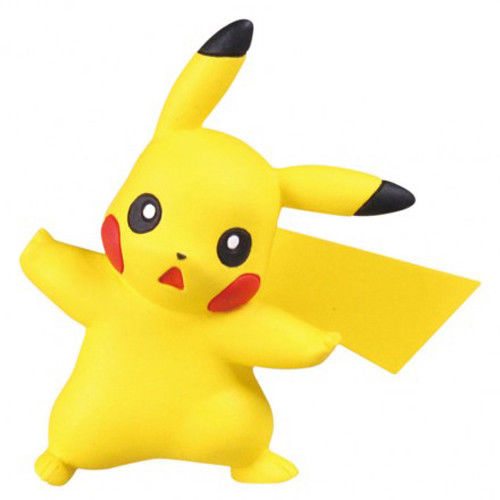 Pokemon Sun & Moon Pikachu Support Takara Tomy Mascot Mini-Figure