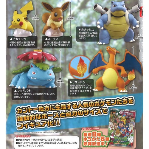 Pokemon Sun & Moon Ippai Kanto Collection Takara Tomy Mini-Figure