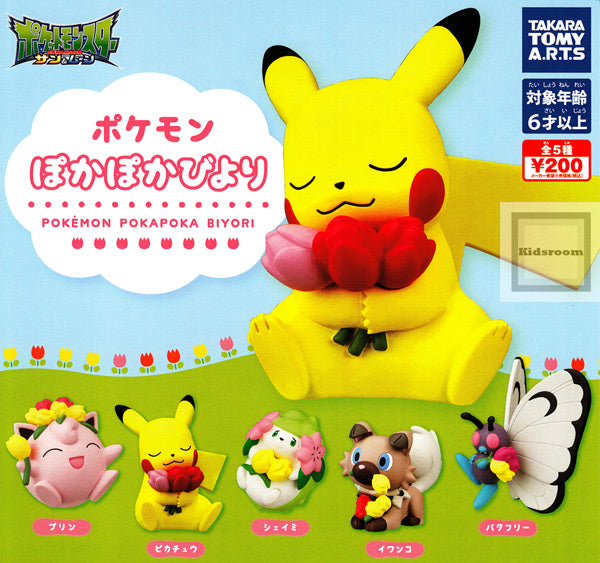 Pokemon Sun & Moon Pokapoka Biyori Takara Tomy Mini-Figure