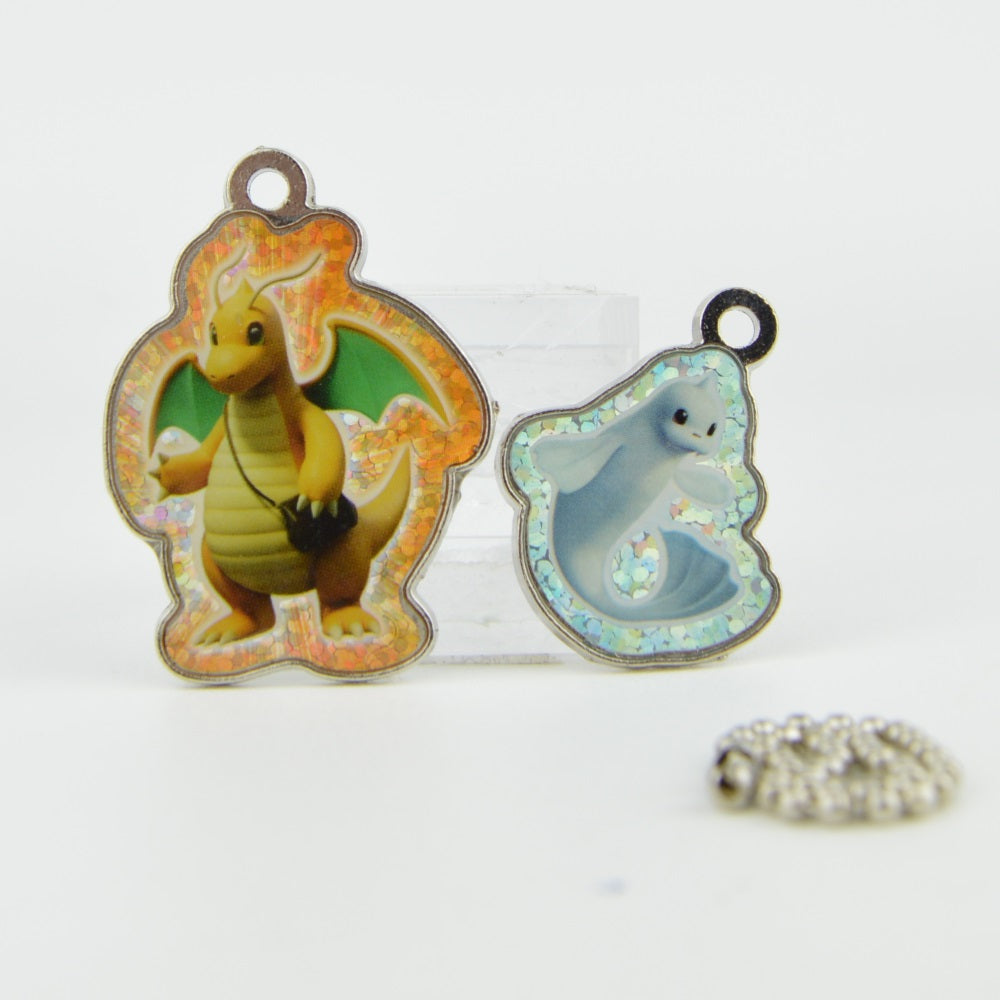 Pokemon Mewtwo Strikes Back EX Metal Charm Mascot Key Chain
