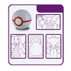 Pokemon Monster Ball Takara Tomy 2-Inch Ball Stamp Collectible