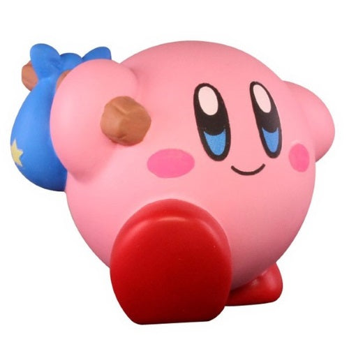 Kirby Manmaru Soft Vinyl Sofubi 2-Inch Takara Tomy Mini-Figure