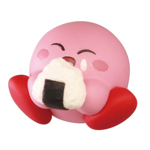 Nintendo Kirby Mogu Mogu Picnic Manmaru Mascot Takara Tomy Mini-Figure