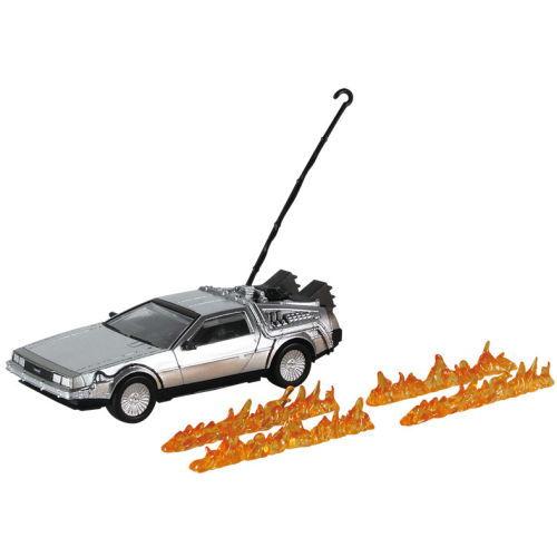 Hobby Gacha Back To The Future DeLorean Takara Tomy 1:64 Scale Toy