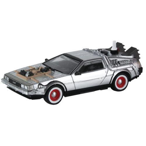 Hobby Gacha Back To The Future DeLorean Takara Tomy 1:64 Scale Toy