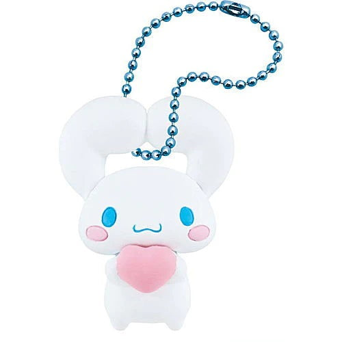 Sanrio Cinnamoroll Omimi De Burarin Mascot Takara Tomy 1-Inch Key Chain
