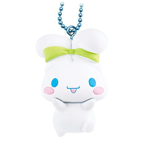 Sanrio Cinnamoroll Omimi De Burarin Mascot Takara Tomy 1-Inch Key Chain