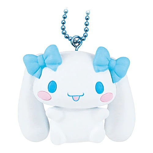Sanrio Cinnamoroll Omimi De Burarin Mascot Takara Tomy 1-Inch Key Chain