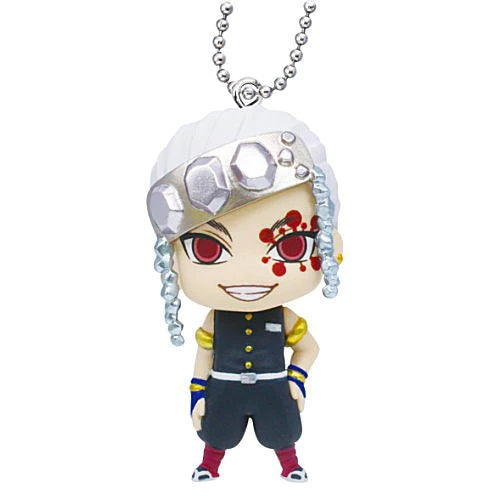 Demon Slayer Pura Pura Mascot Takara Tomy 1-Inch Key Chain Mini-Figure