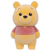 Disney Winnie The Pooh Flocked Fuzzy Figure Takara Tomy 2-Inch Mini-Figure