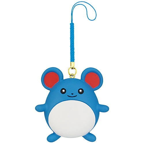 Pokemon Water Type Petanko Mascot Takara Tomy 1-Inch Key Chain