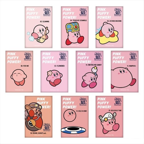Kirby 30th Anniversary Square Can Badge Vol. 02 Twinkle Collectible 2-Inch Pin