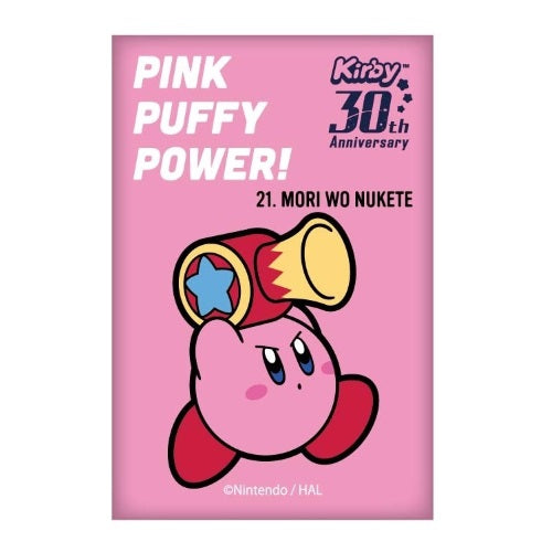 Kirby 30th Anniversary Square Can Badge Vol. 03 Twinkle Collectible 2-Inch Pin