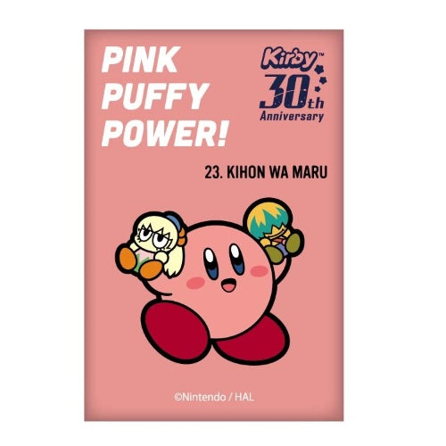 Kirby 30th Anniversary Square Can Badge Vol. 03 Twinkle Collectible 2-Inch Pin