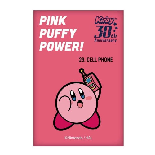 Kirby 30th Anniversary Square Can Badge Vol. 03 Twinkle Collectible 2-Inch Pin