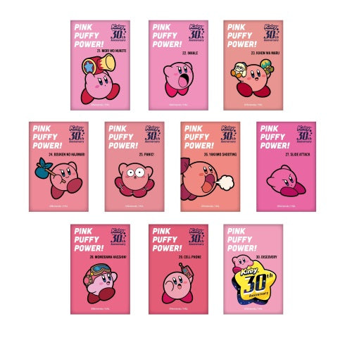 Kirby 30th Anniversary Square Can Badge Vol. 03 Twinkle Collectible 2-Inch Pin