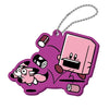 Kirby Of The Stars Comic Panic Rubber Mascot Twinkle 1.5-Inch Key Chain
