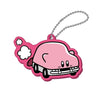 Kirby Of The Stars Comic Panic Rubber Mascot Twinkle 1.5-Inch Key Chain
