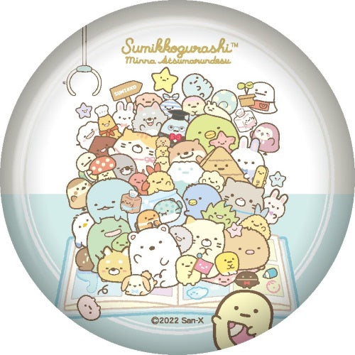 San-x Sumikko Gurashi Glitter Can Badge Vol. 02 Twinkle 1.5-Inch Pin