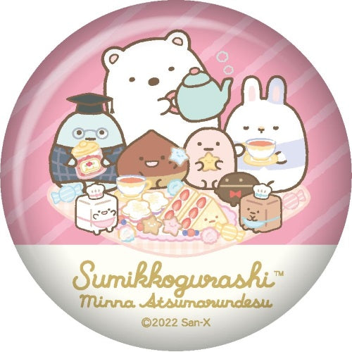 San-x Sumikko Gurashi Glitter Can Badge Vol. 02 Twinkle 1.5-Inch Pin