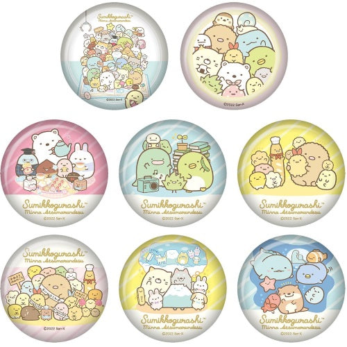 San-x Sumikko Gurashi Glitter Can Badge Vol. 02 Twinkle 1.5-Inch Pin