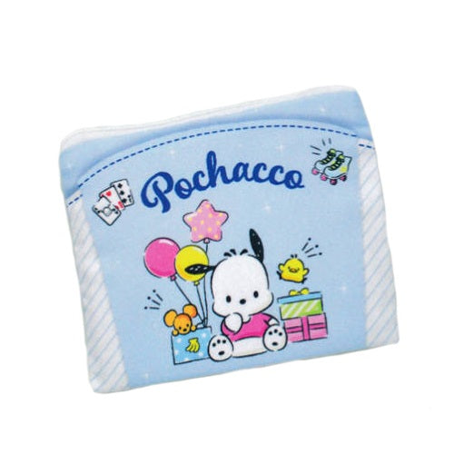 Sanrio Pochacco Zippered Cloth Pouch Yumeya 6-Inch Collectible
