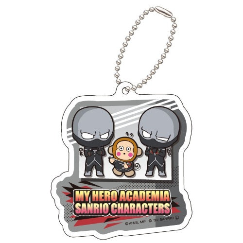 My Hero Academia x Sanrio A Heroes Vs Villains Yomiuri TV 2-Inch Acrylic Key Chain