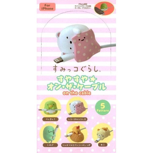 San-x Sumikko Gurashi Suya Suya On The Cable Cord Mini-Figure