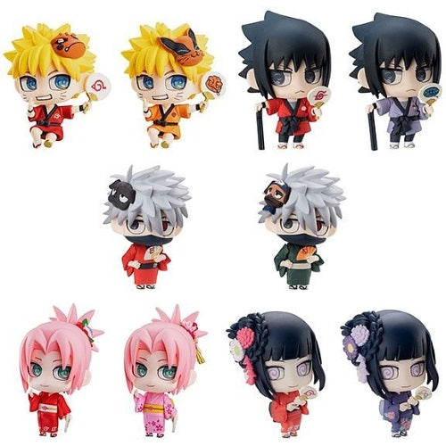 Naruto Petit Chara Land Festival Ver. 10th Anniversary Megahouse 1-Inch Mini-Figure