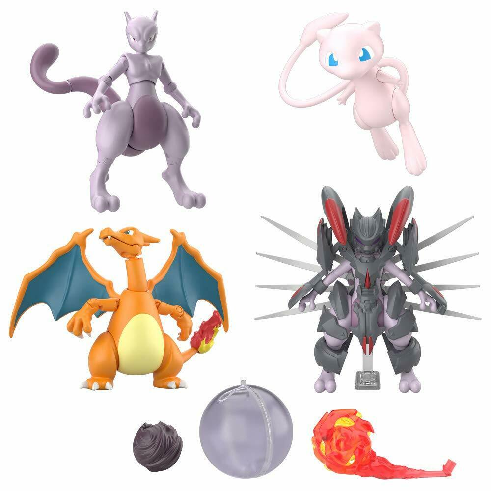 Pokemon Mewtwo Strikes Back Shodo 3-Inch Bandai Mini-Figure